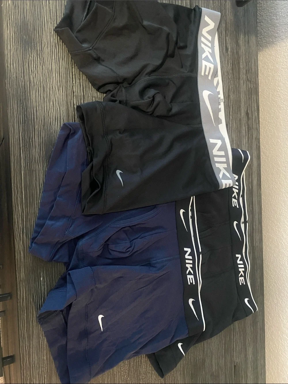 New Men's NIKE Set Of 3 Dri Fit Cotton Blend Trunks Size S